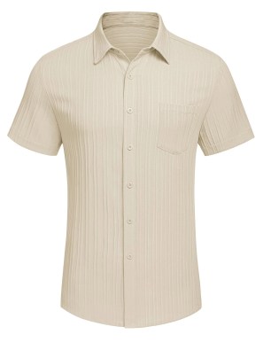 Mens-Apricot-Textured-Shirt-with-Pockets-3