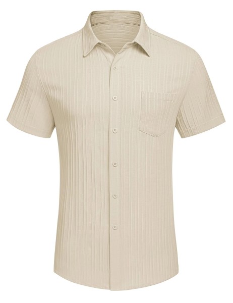 Mens-Apricot-Textured-Shirt-with-Pockets-3