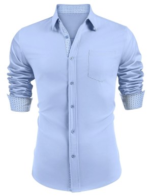 Mens-Regular-Fit-Long-Sleeve-Dress-Shirt-4