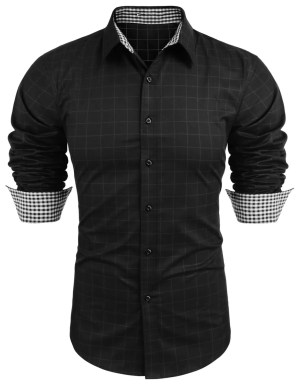 Mens-business-formal-long-sleeve-slim-fit-shirt-3