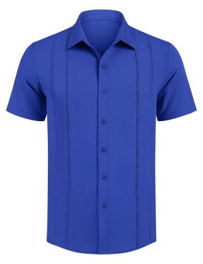 Mens-button-down-short-sleeve-shirt-4