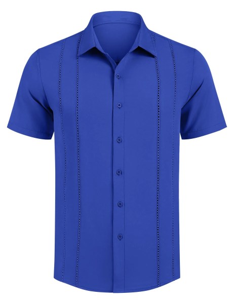 Mens-button-down-short-sleeve-shirt-4